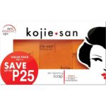 Kojie San Kojic Acid Original Skin Lightening Soap for Men and Women (65g Bars - Pack of 3)
