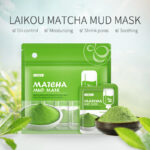 LAIKOU Matcha Mud Face Mask Collection – 7 pcs for Clear, Refreshed Skin